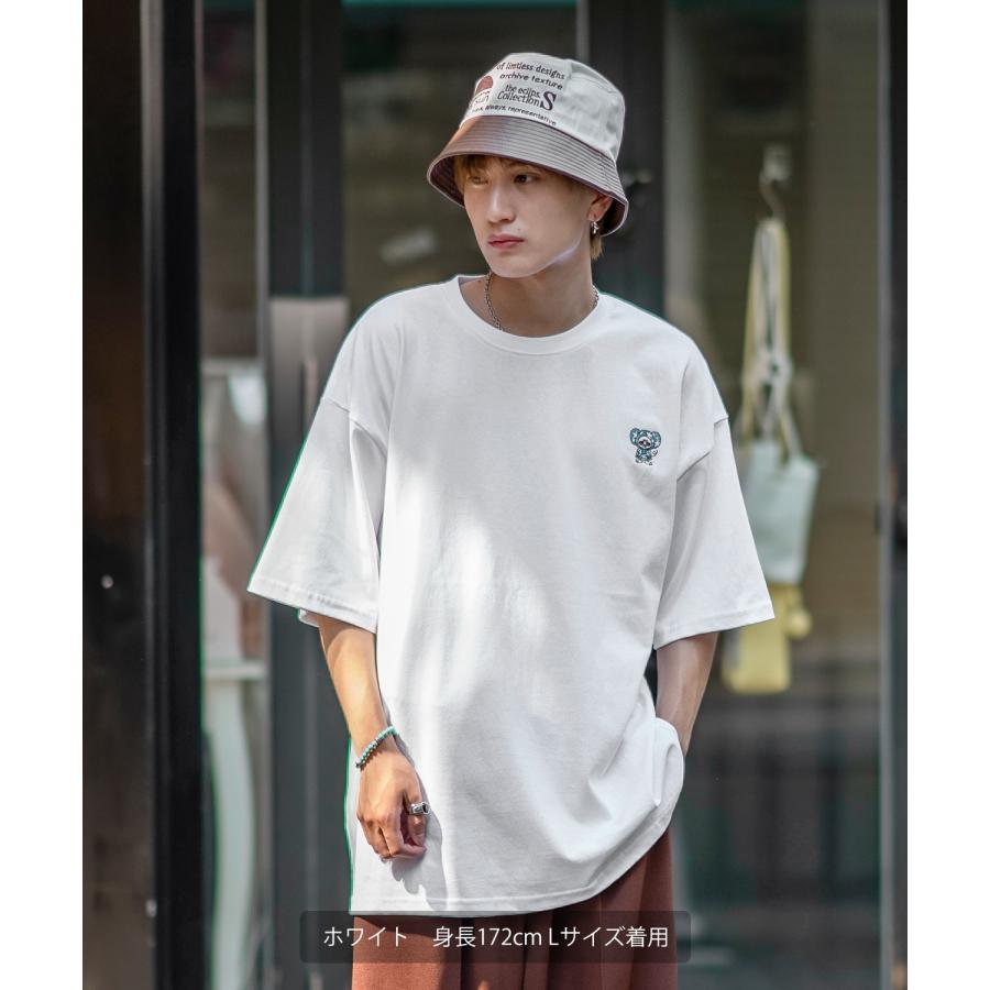 半袖Tシャツ メンズ SIDEWAY STANCE サイドウェイスタンス オリジナル ワンポイント 刺しゅう カットソー スケーター | improves | 09