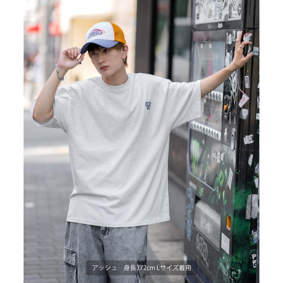 半袖Tシャツ メンズ SIDEWAY STANCE サイドウェイスタンス オリジナル ワンポイント 刺しゅう カットソー スケーター | improves | 13