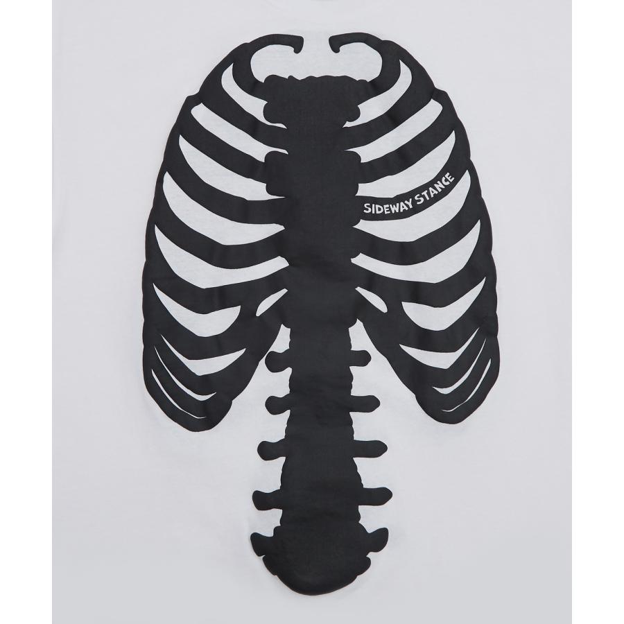 半袖Tシャツ メンズ SIDEWAY STANCE サイドウェイスタンス ボーン 発泡プリント カットソー アメカジ スケーター ストリート 古着MIX 韓国 | improves | 13