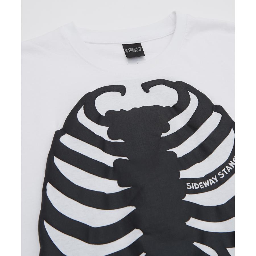 半袖Tシャツ メンズ SIDEWAY STANCE サイドウェイスタンス ボーン 発泡プリント カットソー アメカジ スケーター ストリート 古着MIX 韓国 | improves | 15