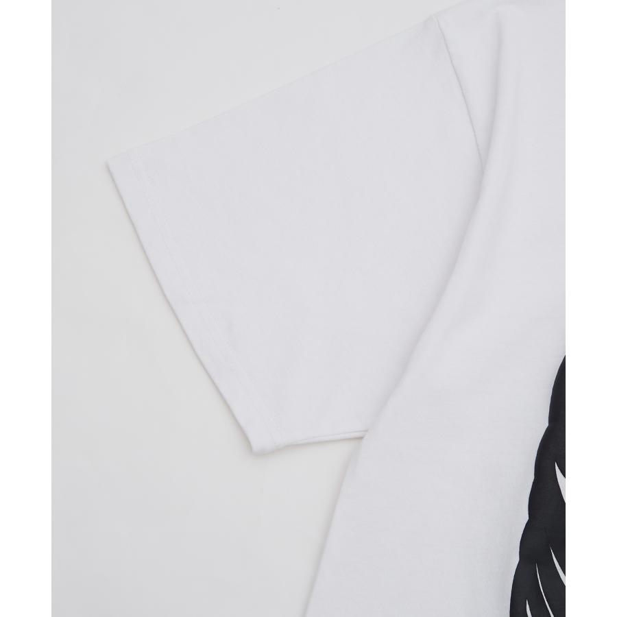 半袖Tシャツ メンズ SIDEWAY STANCE サイドウェイスタンス ボーン 発泡プリント カットソー アメカジ スケーター ストリート 古着MIX 韓国 | improves | 16