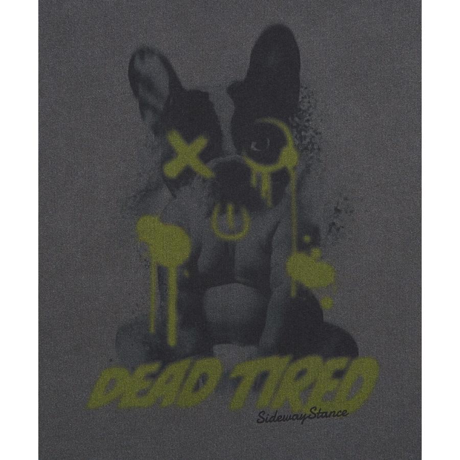 Tシャツ メンズ SIDEWAY STANCE サイドウェイスタンス ピグメント加工 ヴィンテージ加工 ドッグプリント ノースリーブ カットソー スケーター ストリート 韓国 | improves | 16