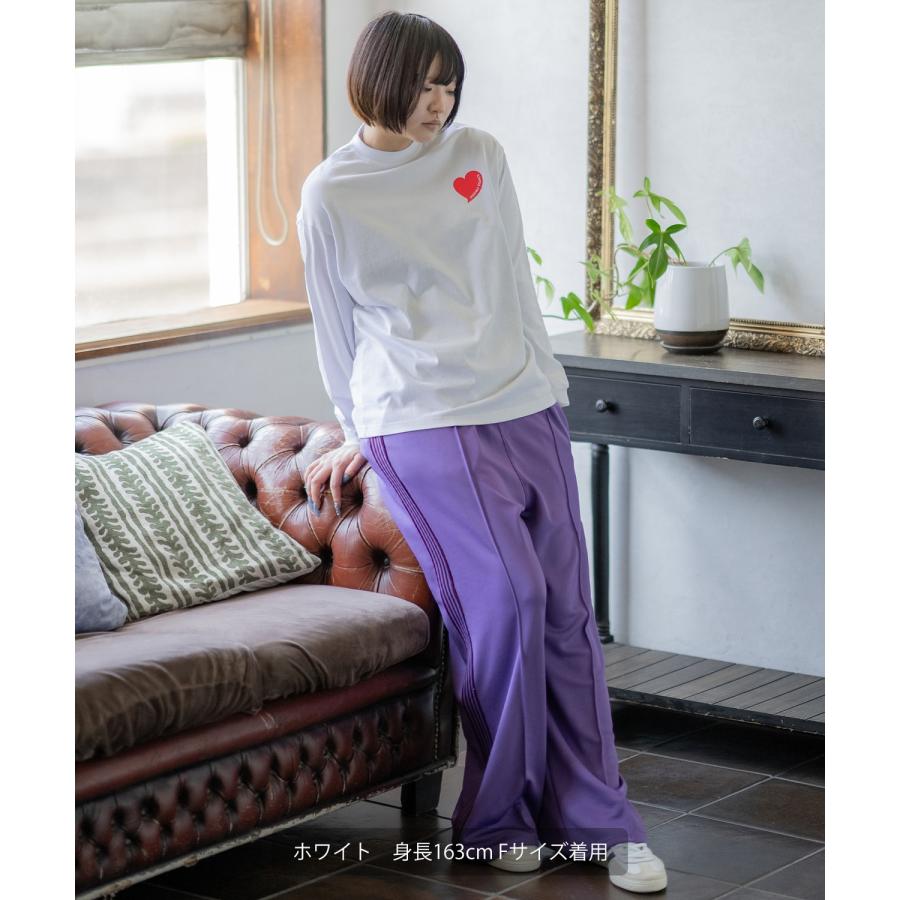 長袖Tシャツ レディース SIDEWAY STANCE サイドウェイスタンス オリジナル ハートガール グラフィック ロンT カットソー アメカジ スケーター ストリート | improves | 10