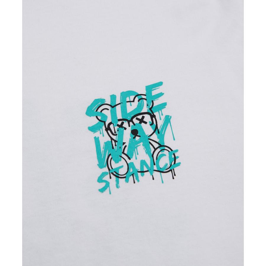 長袖Tシャツ レディース SIDEWAY STANCE サイドウェイスタンス オリジナル ペンキベア グラフィック ロンT カットソー アメカジ スケーター ストリート | improves | 13