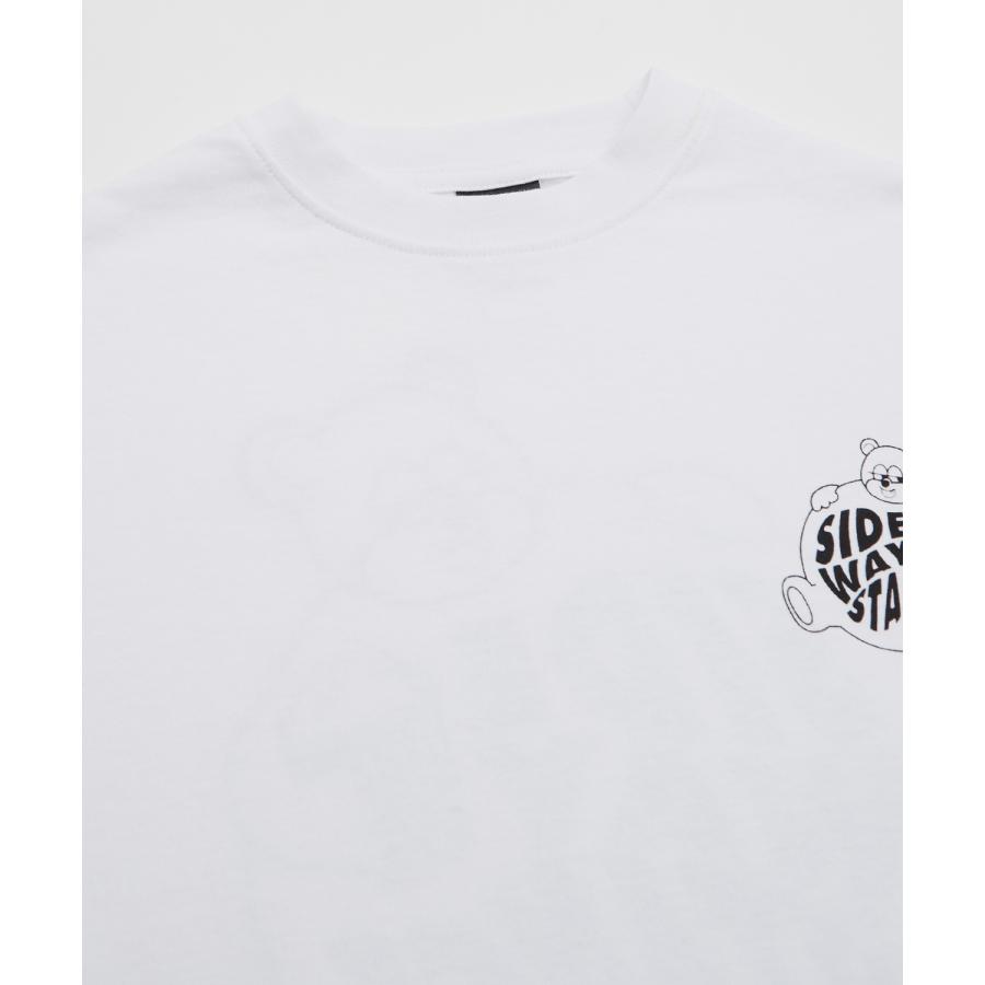 長袖Tシャツ レディース SIDEWAY STANCE サイドウェイスタンス オリジナル スケボー クマ グラフィック ロンT カットソー アメカジ スケーター ストリート | improves | 11