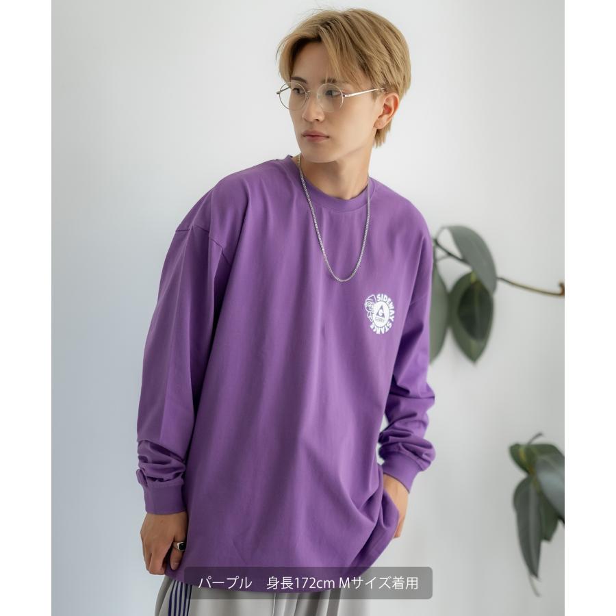 長袖Tシャツ メンズ GERRY×SIDEWAY STANCE ジェリー サイドウェイスタンス 別注 プリント ロンT ワンポイント ボックスロゴ アウトドア ストリート スケーター | GERRY | 19