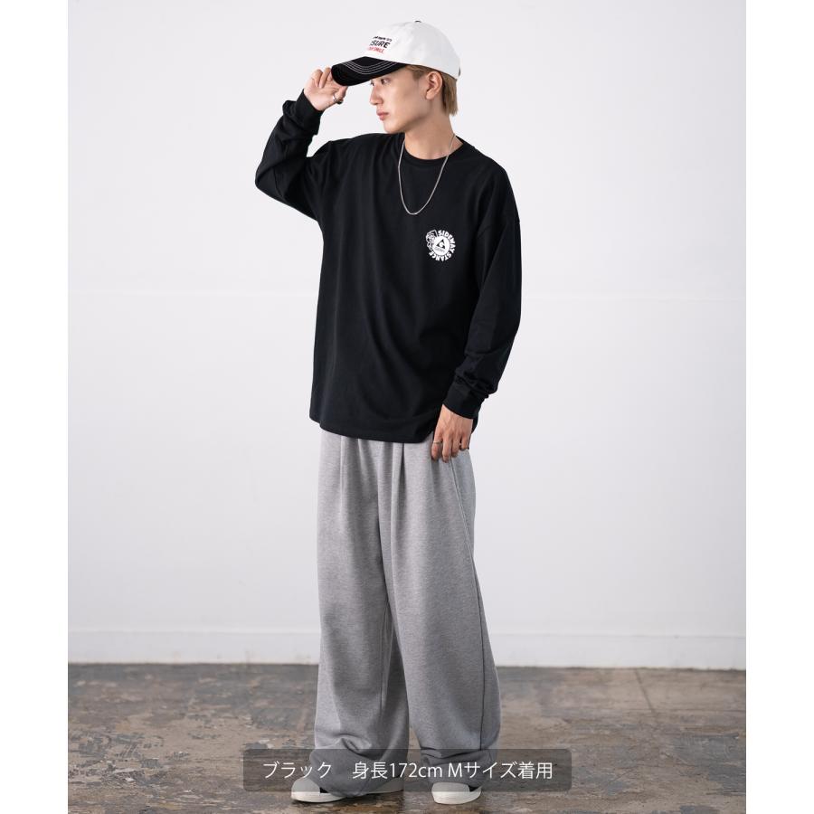 長袖Tシャツ メンズ GERRY×SIDEWAY STANCE ジェリー サイドウェイスタンス 別注 プリント ロンT ワンポイント ボックスロゴ アウトドア ストリート スケーター | GERRY | 11