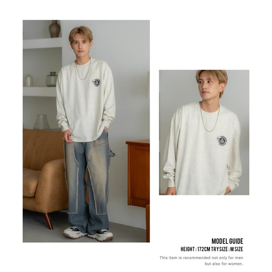 長袖Tシャツ メンズ GERRY×SIDEWAY STANCE ジェリー サイドウェイスタンス 別注 プリント ロンT ワンポイント ボックスロゴ アウトドア ストリート スケーター | GERRY | 13
