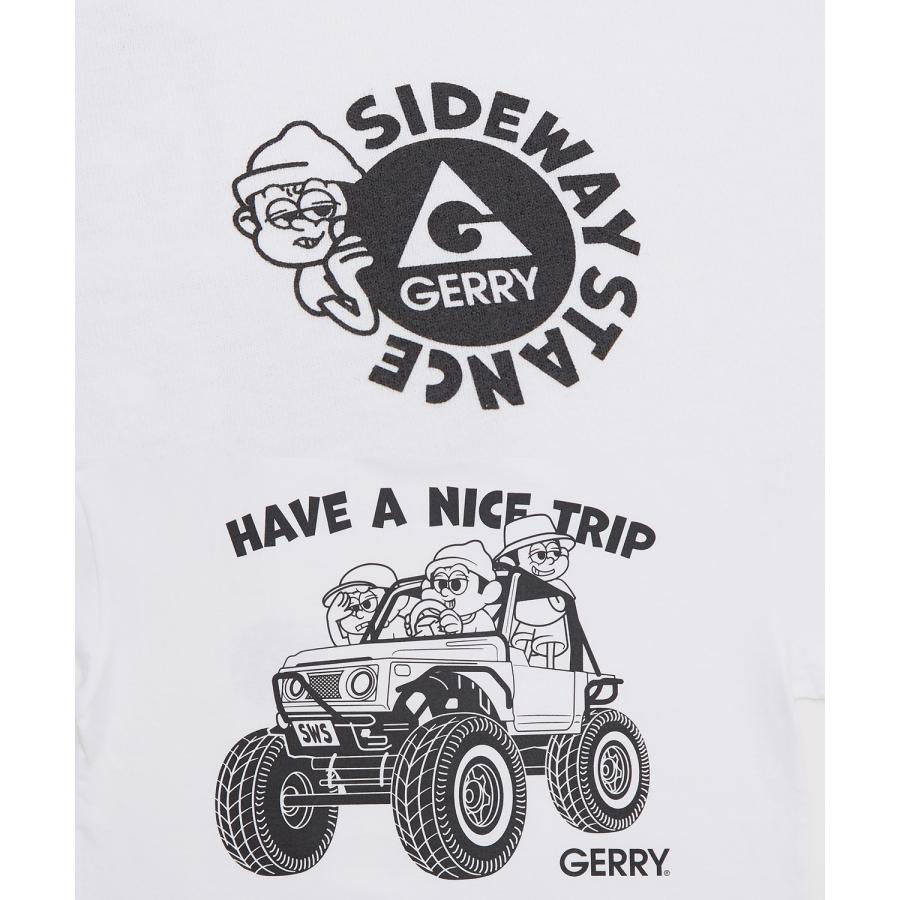 長袖Tシャツ メンズ GERRY×SIDEWAY STANCE ジェリー サイドウェイスタンス 別注 プリント ロンT ワンポイント バギーボーイ アウトドア ストリート スケーター | GERRY | 25