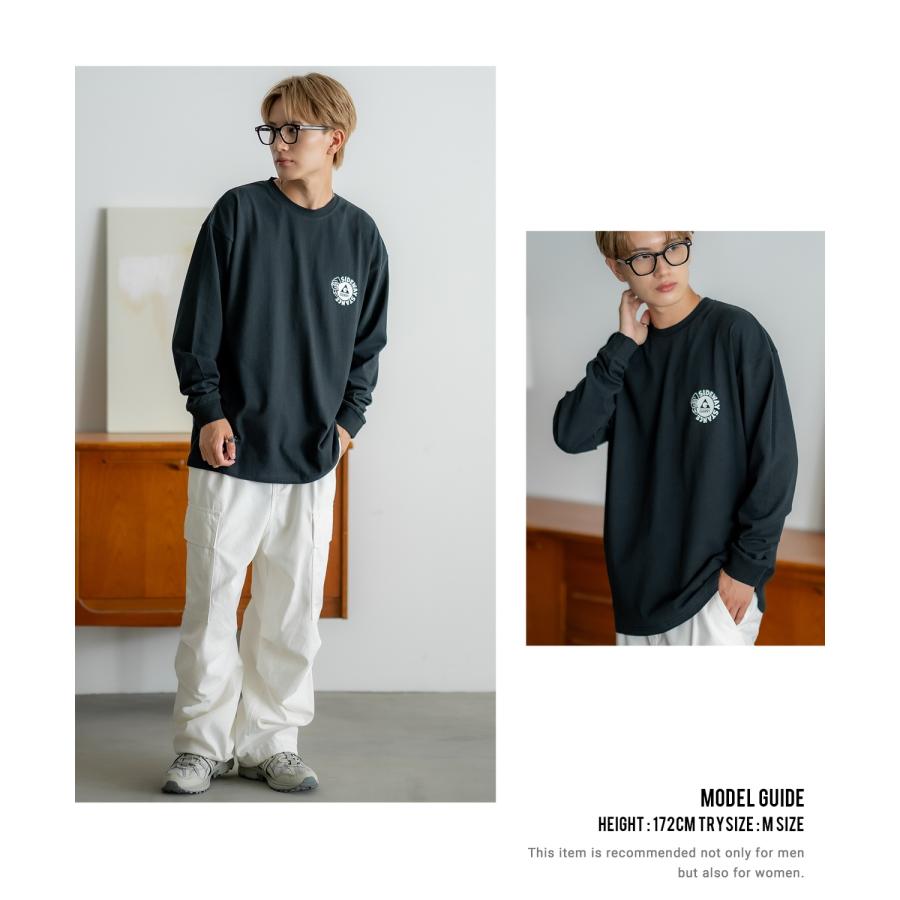 長袖Tシャツ メンズ GERRY×SIDEWAY STANCE ジェリー サイドウェイスタンス 別注 プリント ロンT ワンポイント バギーボーイ アウトドア ストリート スケーター | GERRY | 08