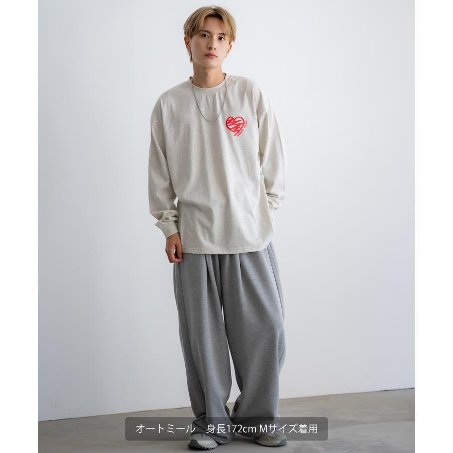 長袖Tシャツ メンズ SIDEWAY STANCE サイドウェイスタンス マルバツプリント カットソー ロンT 大きめ アメカジ カジュアル スケーター ストリート 古着MIX 韓国 | improves | 20