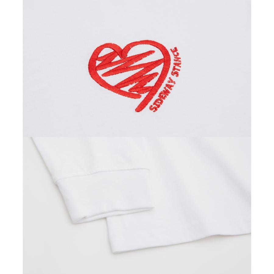 長袖Tシャツ メンズ SIDEWAY STANCE サイドウェイスタンス マルバツプリント カットソー ロンT 大きめ アメカジ カジュアル スケーター ストリート 古着MIX 韓国 | improves | 23