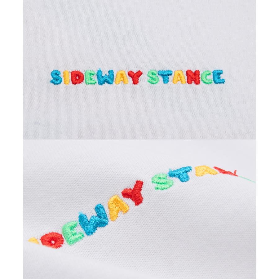 長袖Tシャツ メンズ SIDEWAY STANCE サイドウェイスタンス ドリップキューブ カットソー ロンT 大きめ アメカジ カジュアル スケーター ストリート 古着MIX 韓国 | improves | 21