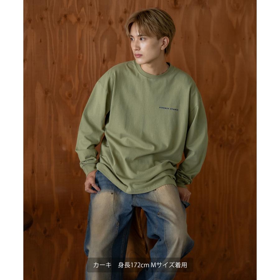長袖Tシャツ メンズ SIDEWAY STANCE サイドウェイスタンス ストロールボーイ カットソー ロンT 大きめ アメカジ カジュアル スケーター ストリート 古着MIX 韓国 | improves | 16