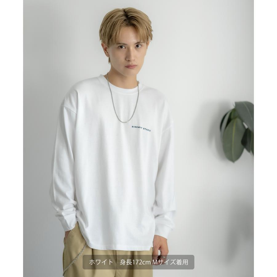 長袖Tシャツ メンズ SIDEWAY STANCE サイドウェイスタンス ストロールボーイ カットソー ロンT 大きめ アメカジ カジュアル スケーター ストリート 古着MIX 韓国 | improves | 09