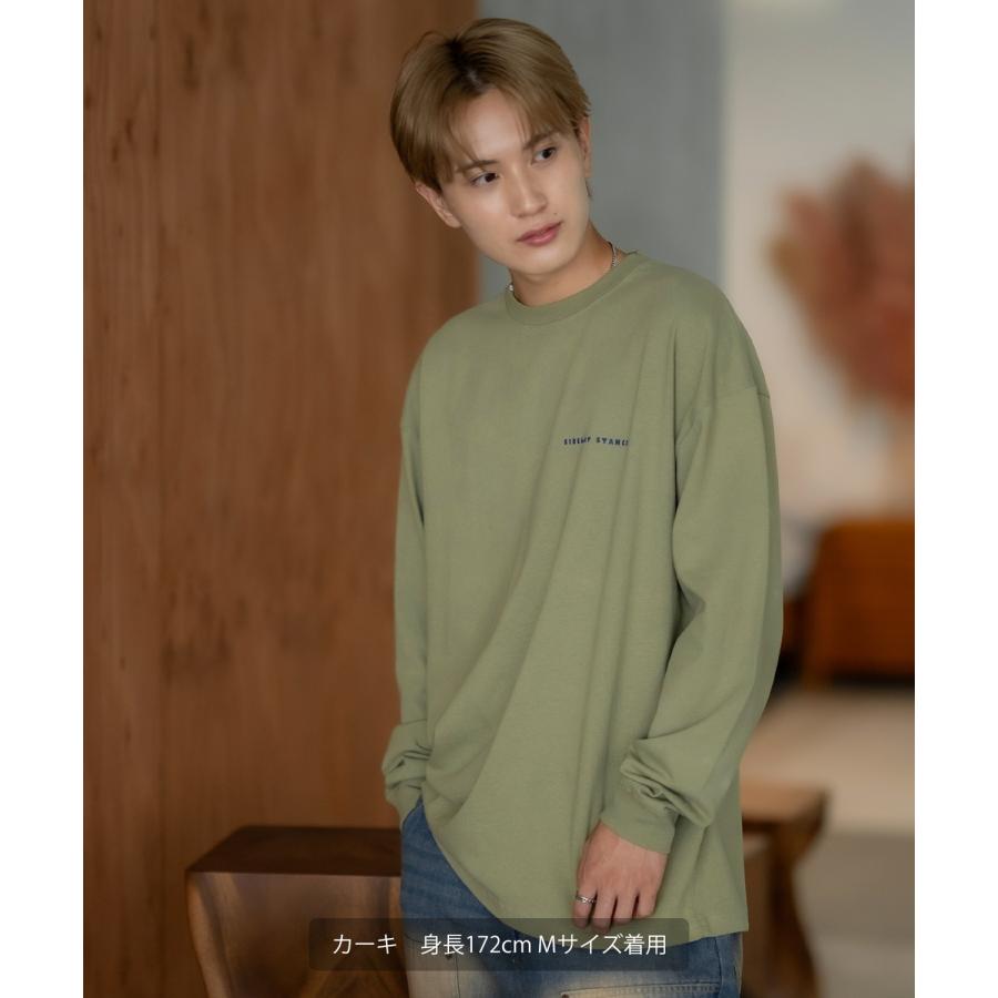 長袖Tシャツ メンズ SIDEWAY STANCE サイドウェイスタンス ストロールボーイ カットソー ロンT 大きめ アメカジ カジュアル スケーター ストリート 古着MIX 韓国 | improves | 13