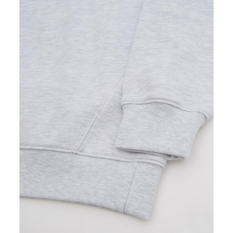 トレーナー メンズ SIDEWAY STANCE サイドウェイスタンス オリジナルプリント スウェットハーフジップ ゲームシャツ オーバーサイズ スケーター ストリート 韓国 | improves | 19