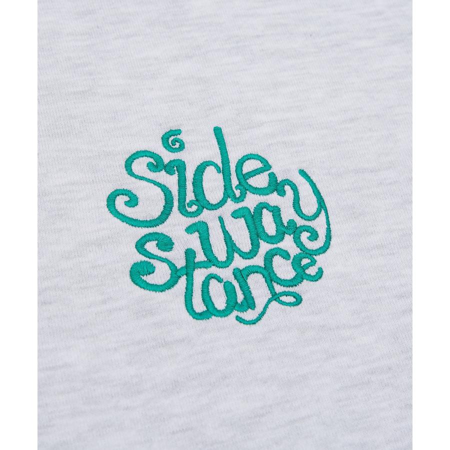 トレーナー メンズ SIDEWAY STANCE サイドウェイスタンス 刺しゅう スウェットハーフジップ ロゴ オーバーサイズ スケーター ストリート 韓国 | improves | 18