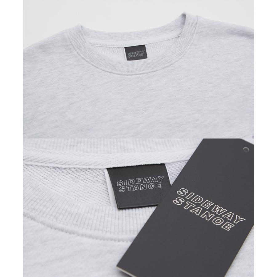トレーナー メンズ SIDEWAY STANCE サイドウェイスタンス オリジナル ワンポイント 刺しゅう スウェットトレーナー 大きめ カジュアル スケーター ストリート | improves | 26