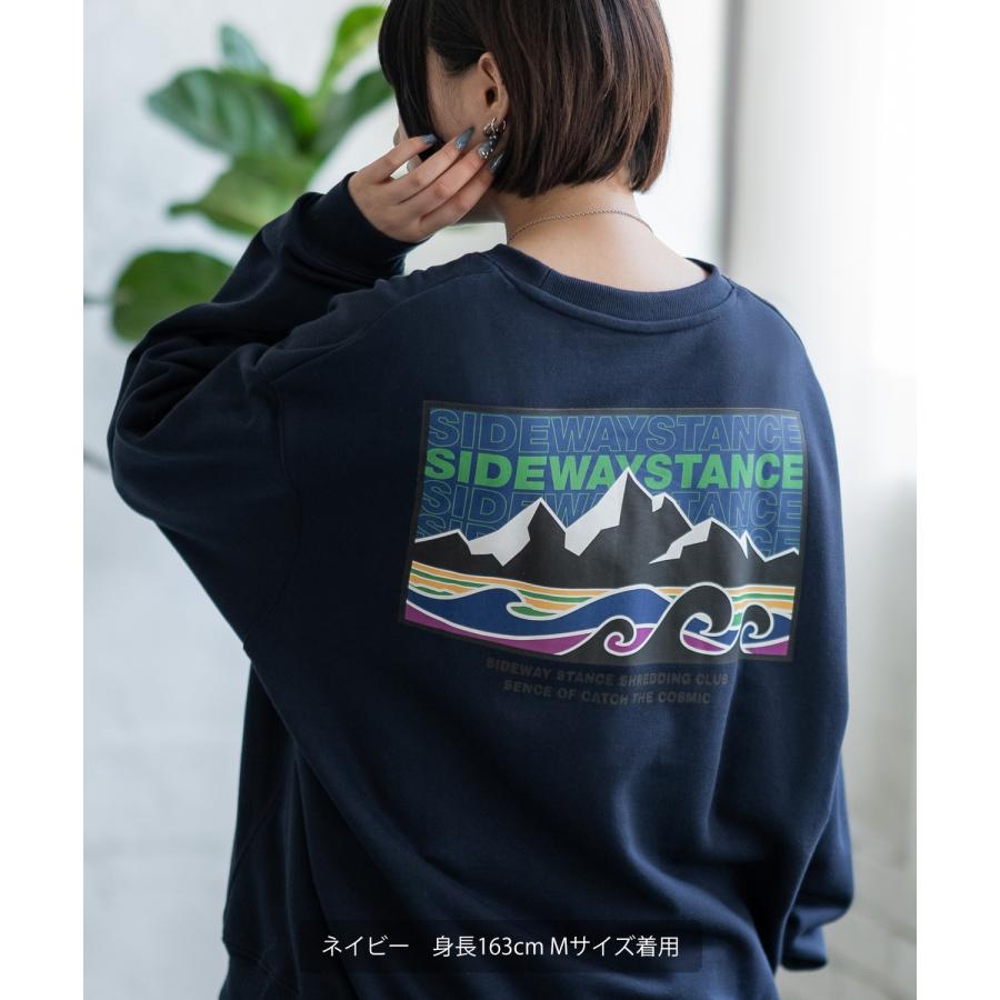 トレーナー メンズ SIDEWAY STANCE サイドウェイスタンス オリジナルプリント グラフィック スウェット ボックスロゴ オーバーサイズ アメカジ カジュアル | improves | 13