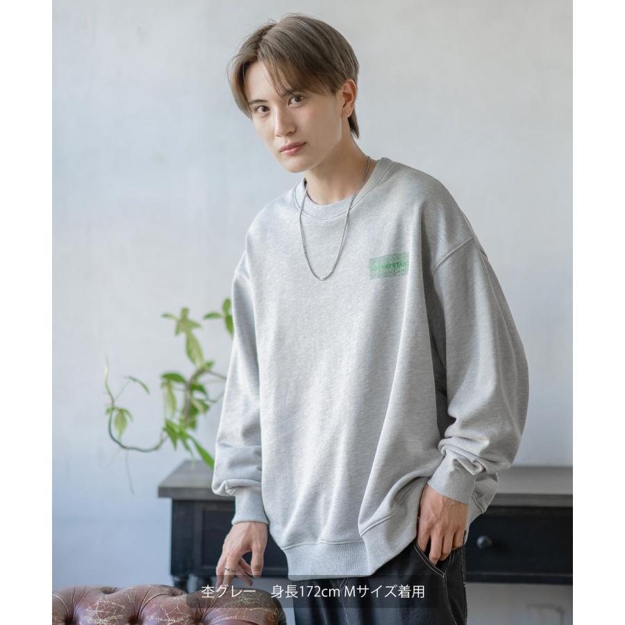 トレーナー メンズ SIDEWAY STANCE サイドウェイスタンス オリジナルプリント グラフィック スウェット ボックスロゴ オーバーサイズ アメカジ カジュアル | improves | 09