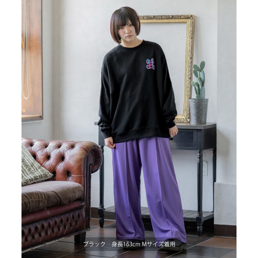 トレーナー メンズ SIDEWAY STANCE サイドウェイスタンス オリジナルプリント グラフィック スウェット グラデーション オーバーサイズ アメカジ カジュアル | improves | 06