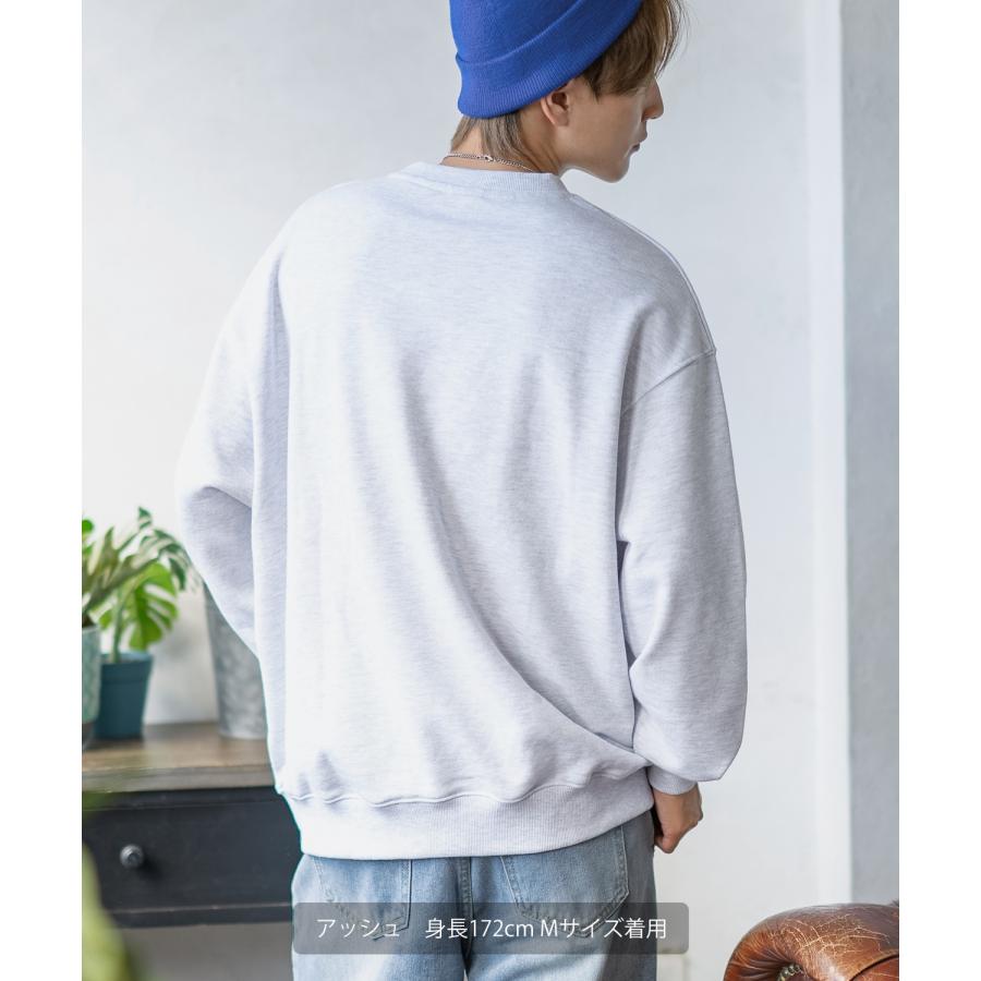 トレーナー メンズ SIDEWAY STANCE サイドウェイスタンス オリジナルプリント グラフィック スウェット SWS 発泡プリント オーバーサイズ アメカジ カジュアル | improves | 05