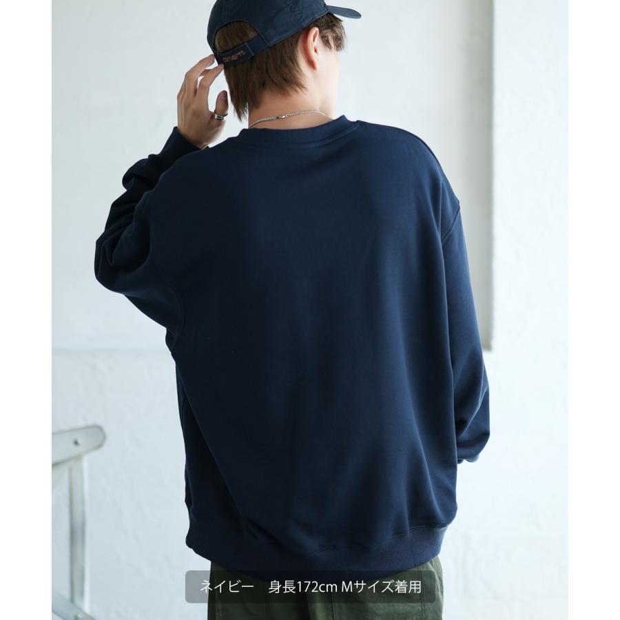 トレーナー メンズ SIDEWAY STANCE サイドウェイスタンス オリジナルプリント グラフィック スウェット SWS 発泡プリント オーバーサイズ アメカジ カジュアル | improves | 09