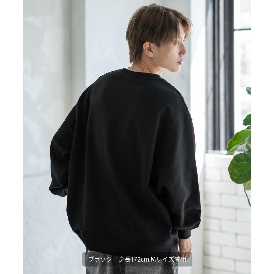 トレーナー メンズ SIDEWAY STANCE サイドウェイスタンス オリジナルプリント グラフィック スウェット ビッグフラワー オーバーサイズ アメカジ カジュアル | improves | 10