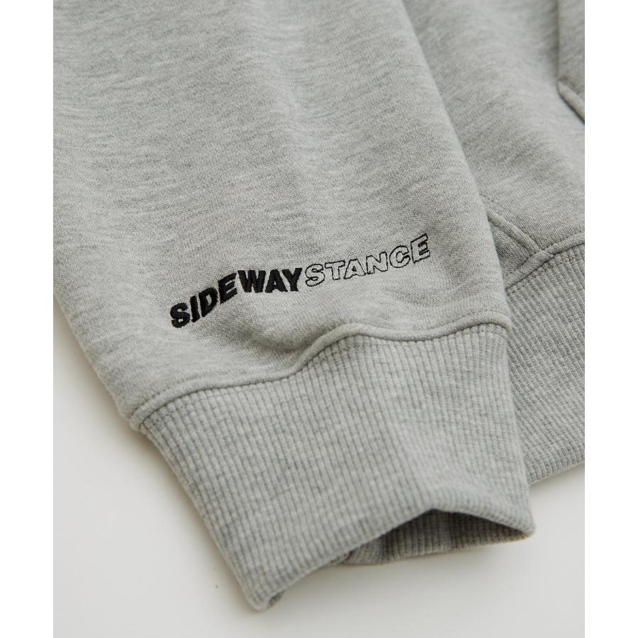 パーカー メンズ SIDEWAY STANCE サイドウェイスタンス 厚盛刺しゅう スウェット クラウンロゴ オーバーサイズ 大きめ アメカジ カジュアル | improves | 19