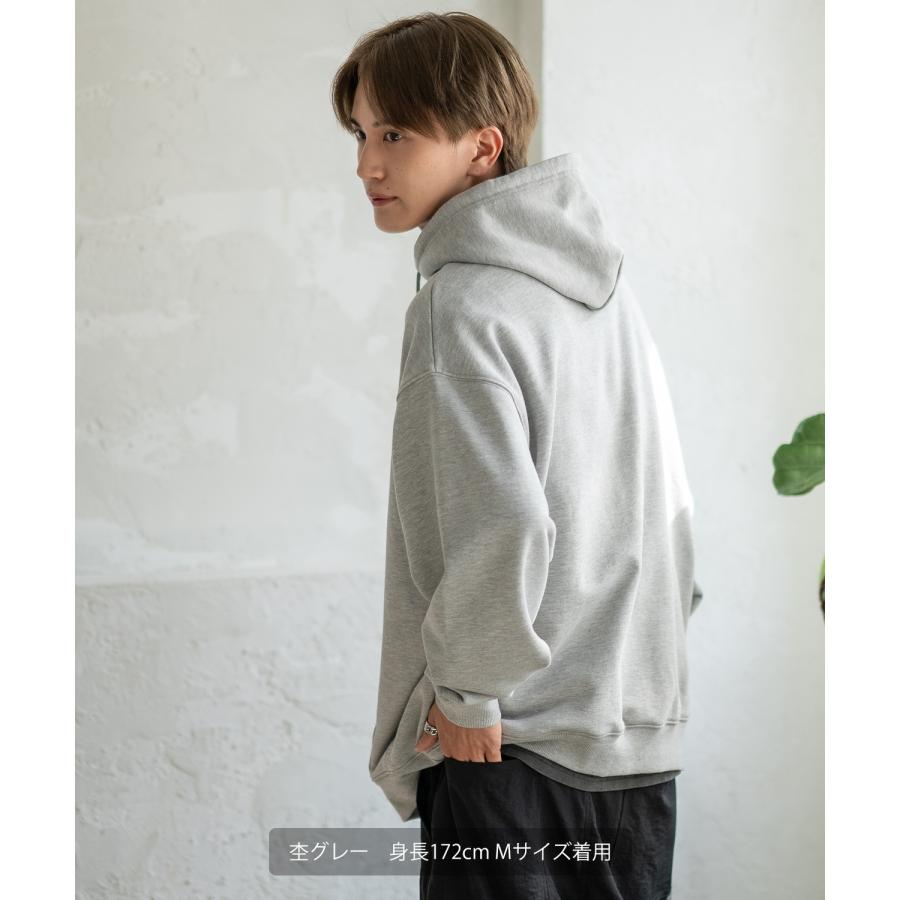 パーカー メンズ SIDEWAY STANCE サイドウェイスタンス 厚盛刺しゅう スウェット クラウンロゴ オーバーサイズ 大きめ アメカジ カジュアル | improves | 05