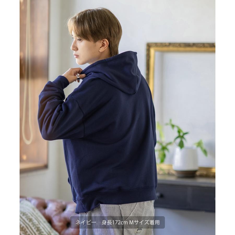 パーカー メンズ SIDEWAY STANCE サイドウェイスタンス 刺しゅう スウェット フラワー オーバーサイズ 大きめ アメカジ カジュアル スケーター ストリート | improves | 13