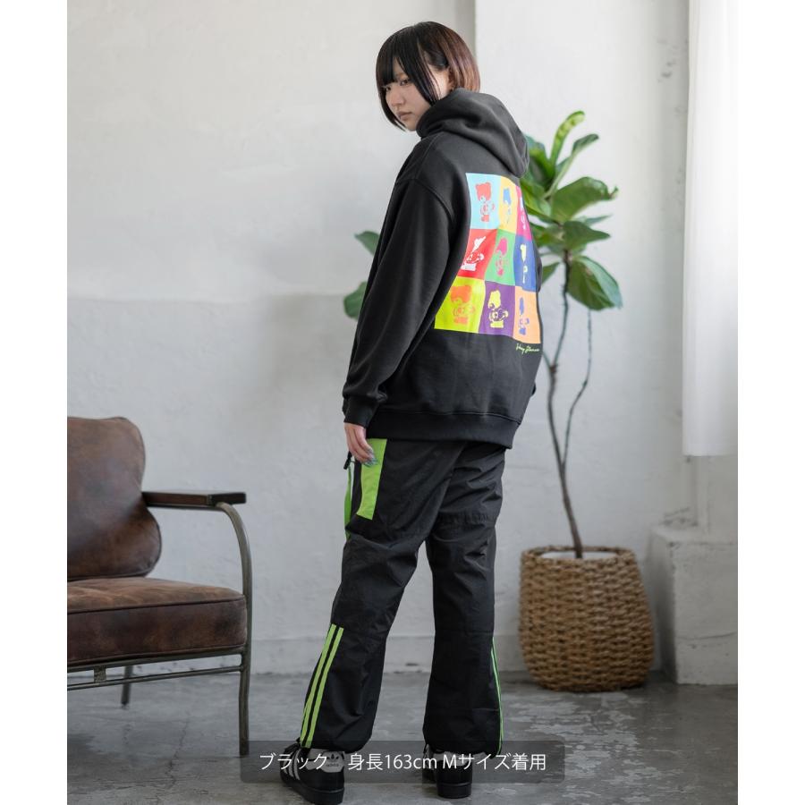 パーカー メンズ SIDEWAY STANCE サイドウェイスタンス オリジナルプリント グラフィック スウェット カラフル オーバーサイズ アメカジ カジュアル | improves | 11