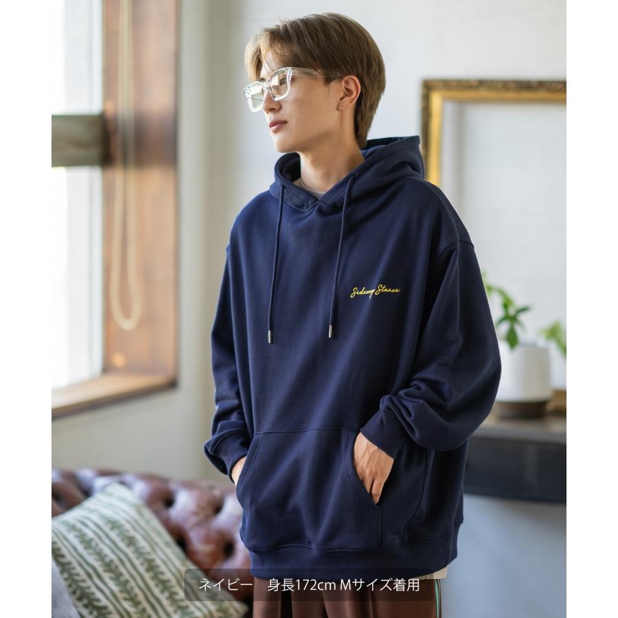 パーカー メンズ SIDEWAY STANCE サイドウェイスタンス オリジナルプリント グラフィック スウェット カラフル オーバーサイズ アメカジ カジュアル | improves | 12