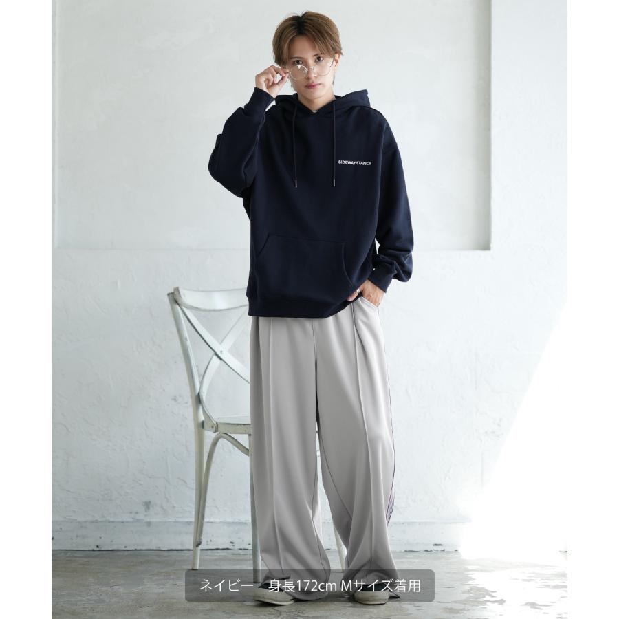 パーカー メンズ SIDEWAY STANCE サイドウェイスタンス オリジナルプリント グラフィック スウェット キャップガール オーバーサイズ アメカジ カジュアル | improves | 16