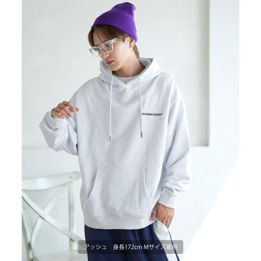 パーカー メンズ SIDEWAY STANCE サイドウェイスタンス オリジナルプリント グラフィック スウェット キャップガール オーバーサイズ アメカジ カジュアル | improves | 04