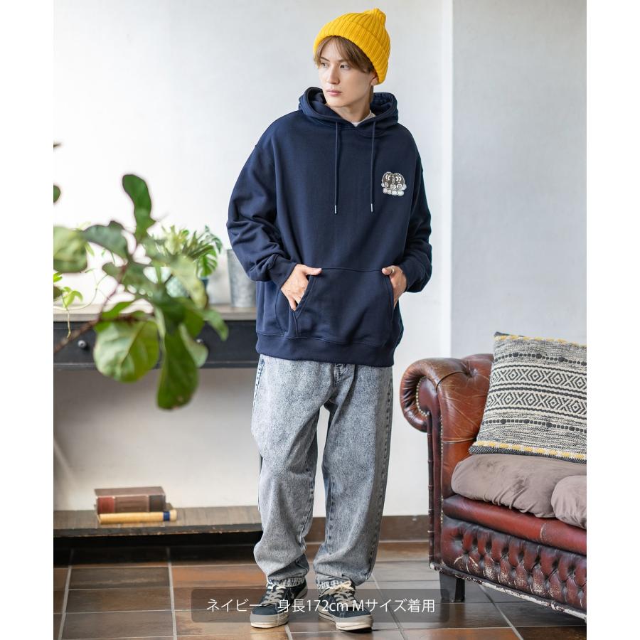 パーカー メンズ SIDEWAY STANCE サイドウェイスタンス オリジナルプリント グラフィック スウェット SWS's 発泡プリント オーバーサイズ アメカジ カジュアル | improves | 17