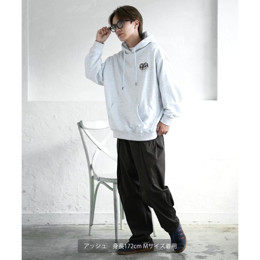 パーカー メンズ SIDEWAY STANCE サイドウェイスタンス オリジナルプリント グラフィック スウェット SWS's 発泡プリント オーバーサイズ アメカジ カジュアル | improves | 11