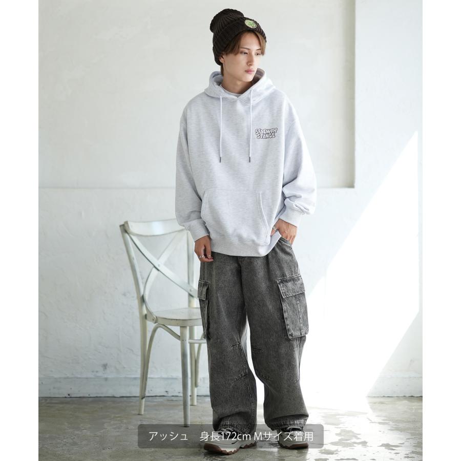 パーカー メンズ SIDEWAY STANCE サイドウェイスタンス オリジナルプリント グラフィック スウェット いないいないばあ オーバーサイズ アメカジ カジュアル | improves | 11