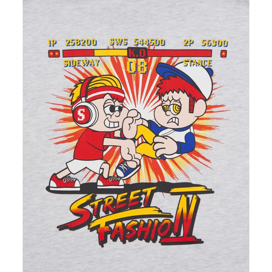 パーカー メンズ SIDEWAY STANCE サイドウェイスタンス オリジナルプリント グラフィック スウェット ファイター オーバーサイズ アメカジ カジュアル | improves | 19