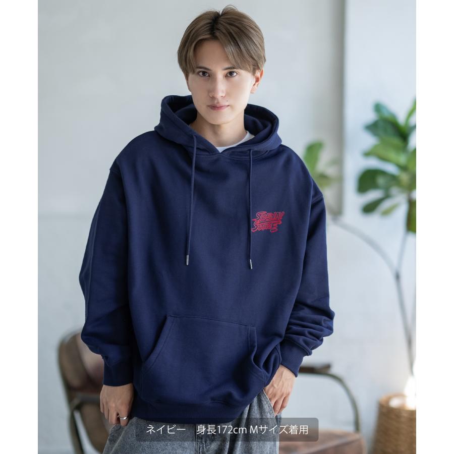 パーカー メンズ SIDEWAY STANCE サイドウェイスタンス オリジナルプリント グラフィック スウェット ファイター オーバーサイズ アメカジ カジュアル | improves | 04