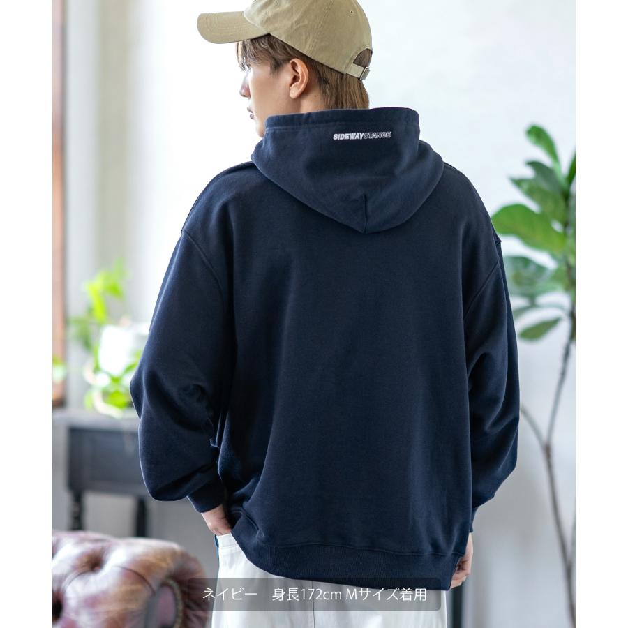 パーカー メンズ SIDEWAY STANCE サイドウェイスタンス オリジナルプリント グラフィック スウェット ハイカットスニーカー オーバーサイズ アメカジ カジュアル | improves | 16