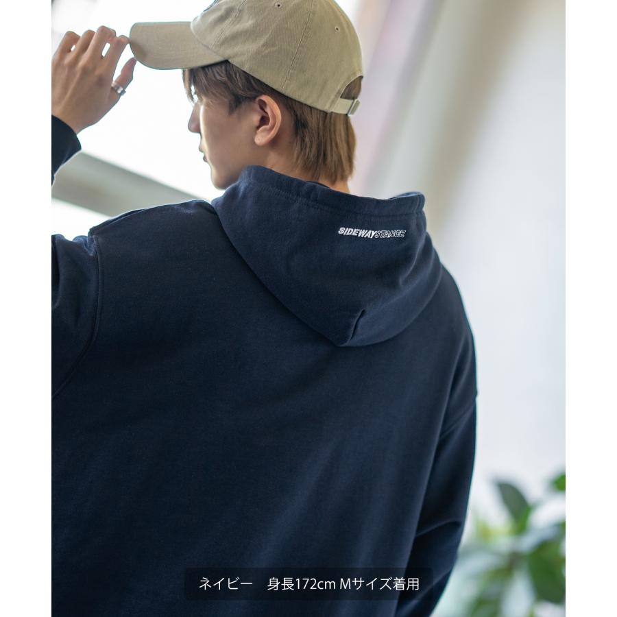 パーカー メンズ SIDEWAY STANCE サイドウェイスタンス オリジナルプリント グラフィック スウェット ハイカットスニーカー オーバーサイズ アメカジ カジュアル | improves | 17