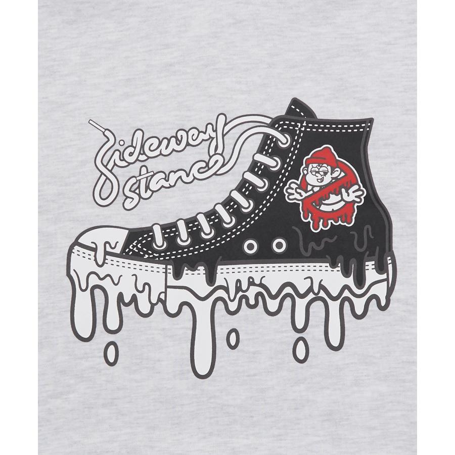 パーカー メンズ SIDEWAY STANCE サイドウェイスタンス オリジナルプリント グラフィック スウェット ハイカットスニーカー オーバーサイズ アメカジ カジュアル | improves | 19