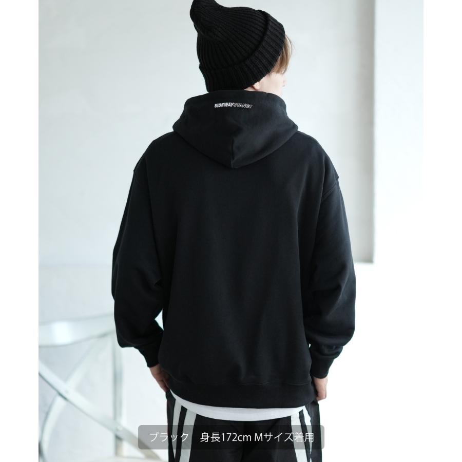 パーカー メンズ SIDEWAY STANCE サイドウェイスタンス オリジナルプリント グラフィック スウェット ハイカットスニーカー オーバーサイズ アメカジ カジュアル | improves | 06