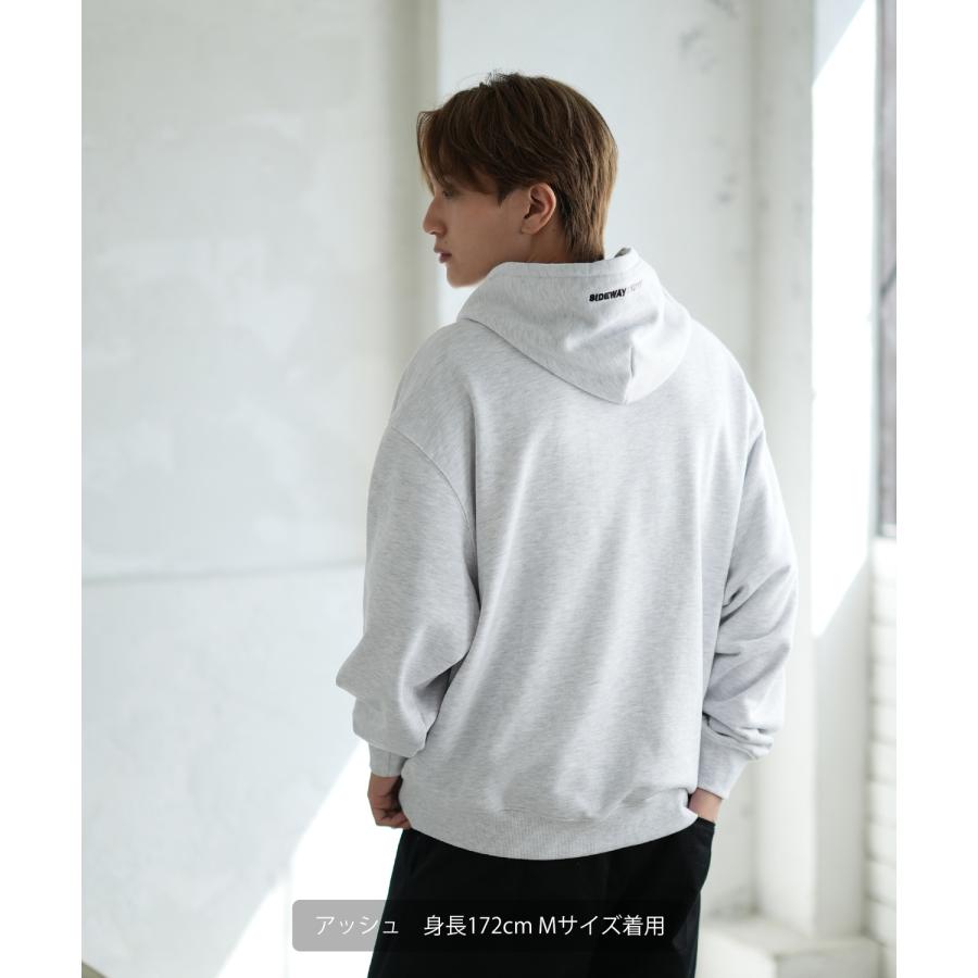 パーカー メンズ SIDEWAY STANCE サイドウェイスタンス オリジナルプリント グラフィック スウェット ハイカットスニーカー オーバーサイズ アメカジ カジュアル | improves | 11