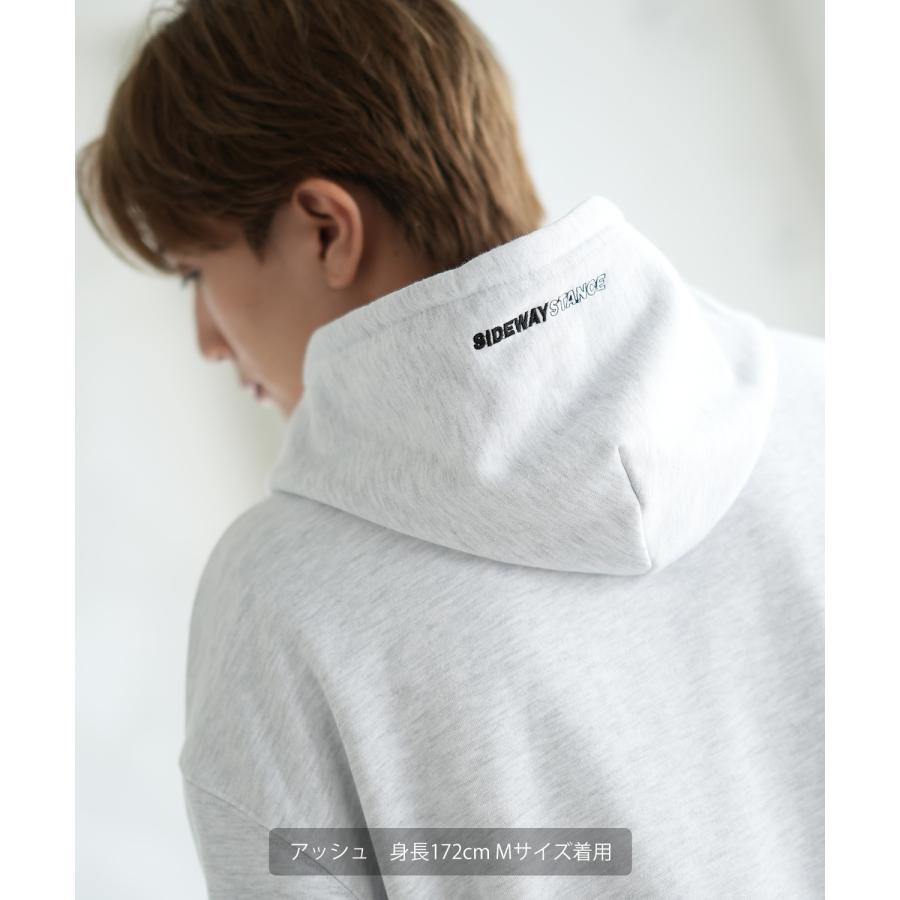 パーカー メンズ SIDEWAY STANCE サイドウェイスタンス オリジナルプリント グラフィック スウェット ハイカットスニーカー オーバーサイズ アメカジ カジュアル | improves | 12