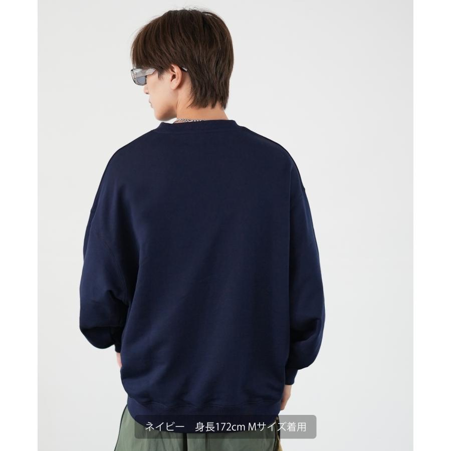 トレーナー メンズ SIDEWAY STANCE サイドウェイスタンス オリジナルプリント グラフィック スウェット カレッジベア オーバーサイズ アメカジ カジュアル | improves | 04