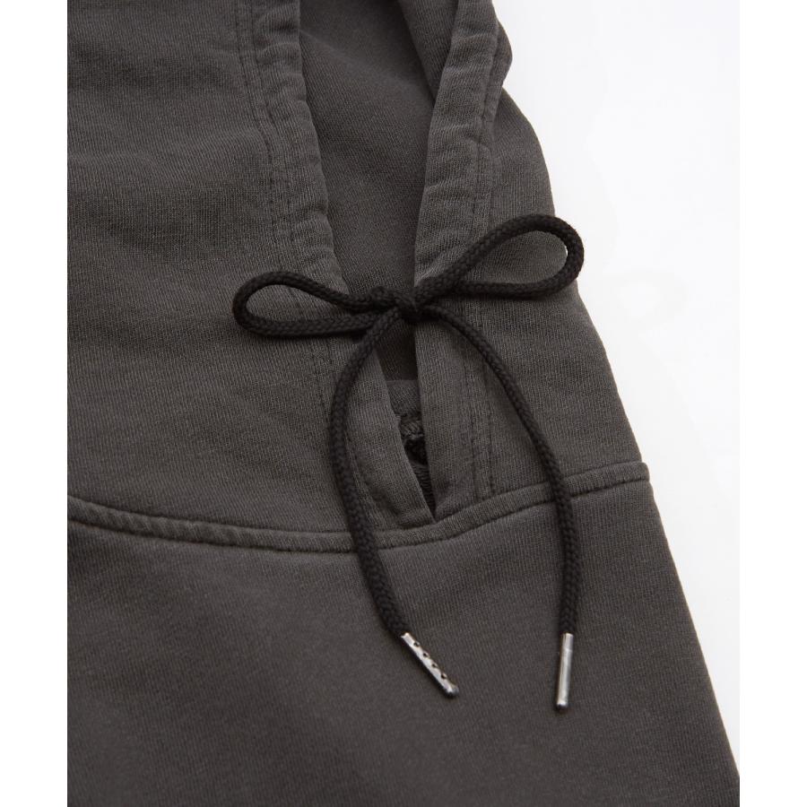 パーカー メンズ SIDEWAY STANCE サイドウェイスタンス ピグメント加工 サンダーハート プルパーカー オーバーサイズ スケーター ストリート 韓国 | improves | 12