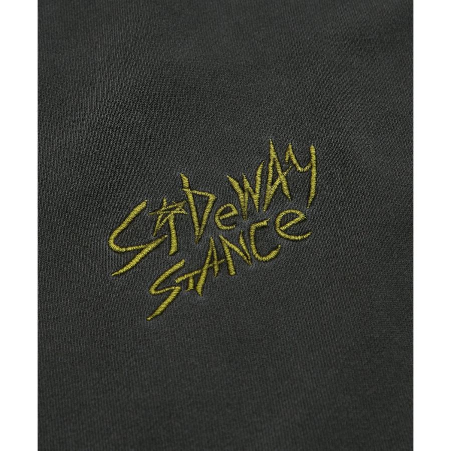 パーカー メンズ SIDEWAY STANCE サイドウェイスタンス ピグメント加工 ウェアウルフ プルパーカー オーバーサイズ スケーター ストリート 韓国 | improves | 13